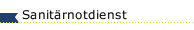 Sanit&auml;rnotdienst